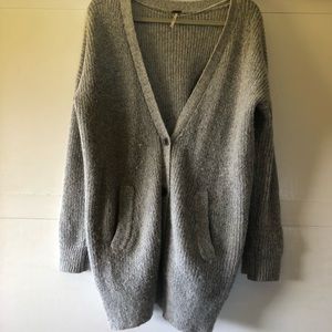 Free People oversized cardigan